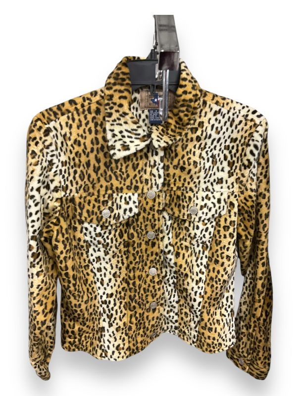 Jacket Shirt By Clothes Mentor In Animal Print, Size: S Sale