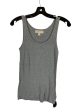 Top Sleeveless Basic By Michael By Michael Kors In Grey, Size: M Supply