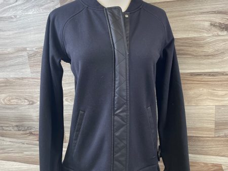 Athletic Jacket By Athleta In Black, Size: Xs For Cheap