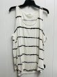 Top Sleeveless By Zenana Outfitters In Black & White, Size: 3x Sale