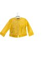 Jacket Moto By Zara Basic In Yellow, Size: L on Sale