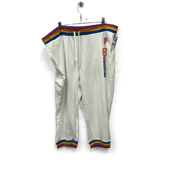 Pants Lounge By Disney Store In White, Size: 2x Hot on Sale