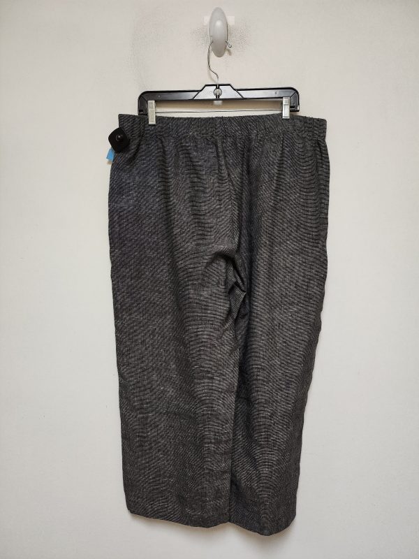 Pants Wide Leg By Eileen Fisher In Black, Size: 10 Hot on Sale