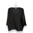 Top 3 4 Sleeve By Cable And Gauge In Black, Size: 2x Sale