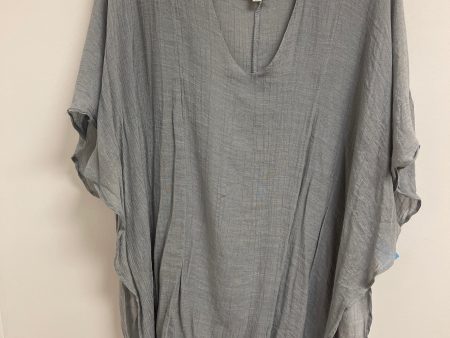 Tunic Short Sleeve By Umgee In Grey, Size: L For Discount