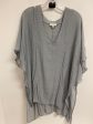 Tunic Short Sleeve By Umgee In Grey, Size: L For Discount