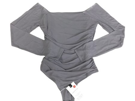 Bodysuit By Clothes Mentor In Grey, Size: M Discount