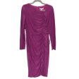 Dress Party Midi By London Times In Purple, Size: 10 For Discount