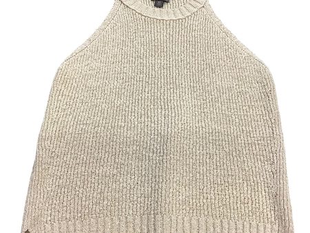 Vest Sweater By J Crew In Cream, Size: Xl Discount