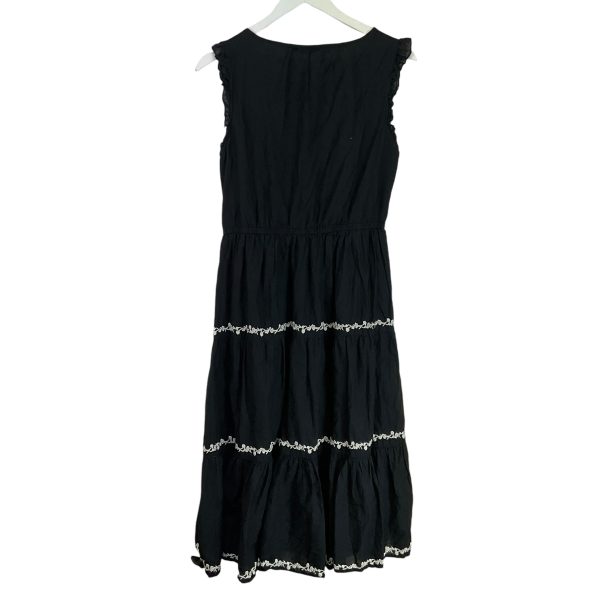 Dress Casual Midi By Lucky Brand In Black, Size: M For Discount