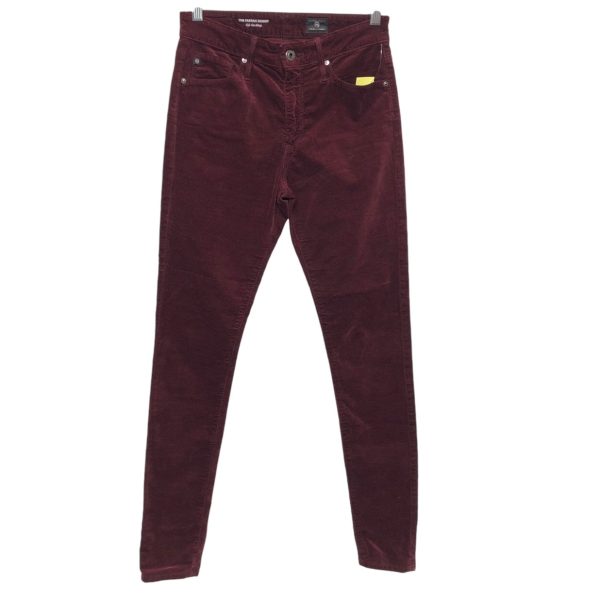 Pants Other By Adriano Goldschmied In Maroon, Size: 2 Supply