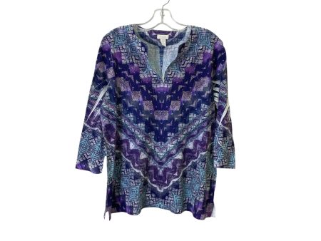 Top Ls By Chicos In Purple, Size:M Hot on Sale