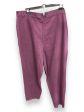 Pants Work dress By Romans In Eggplant, Size: 16 Cheap