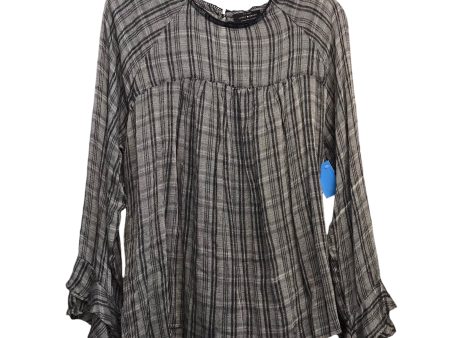 Top Ls By Lucky Brand In Plaid Pattern, Size:Xl Hot on Sale