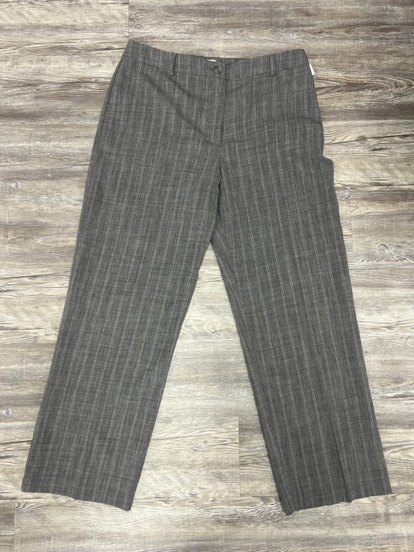 Pants Wide Leg By Top Shop In Plaid Pattern, Size: 12 Online now