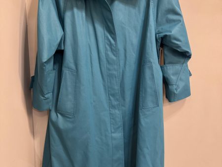 Coat Trench Coat By London Fog In Blue, Size: L Online