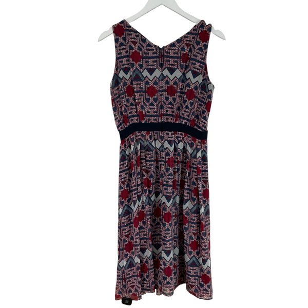 Dress Casual Midi By Adrianna Papell In Red, Size: 4 on Sale