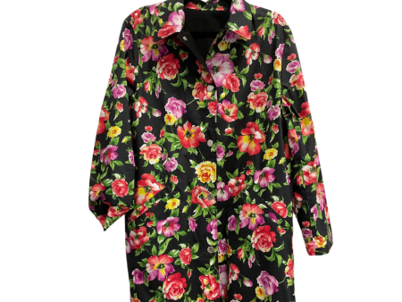 Coat Other By Jones New York In Floral Print, Size: L Online Sale