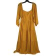 Dress Party Long By J. Crew In Yellow, Size: 8 tall Online