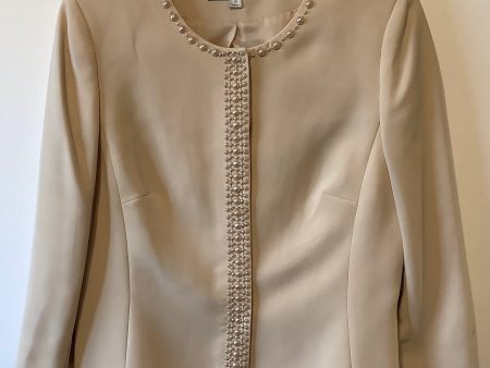 Blazer By Tahari By Arthur Levine In Cream, Size: 12 Online