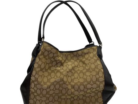 Handbag Designer By Coach In Brown, Size:Large For Cheap