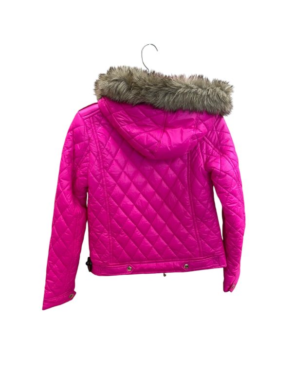 Jacket Puffer & Quilted By Juicy Couture In Pink, Size: S Discount