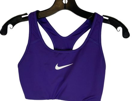 Athletic Bra By Nike Apparel In Purple, Size: S Online now