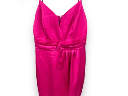 Dress Party Short By Express In Fuschia, Size: Xs Online