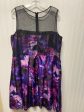 Dress Party Short By London Times In Purple, Size: 1x For Discount