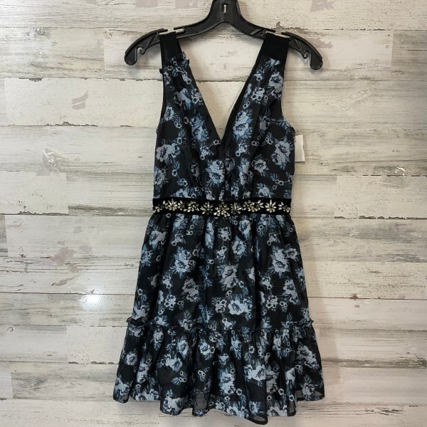 Dress Party Short By Kate Spade In Black & Blue, Size: Xs Discount