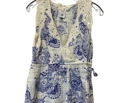 Top Sleeveless By Cabi In White, Size: S Sale