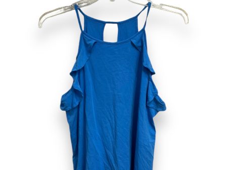 Top Sleeveless By Lilly Pulitzer In Blue, Size: M Online now