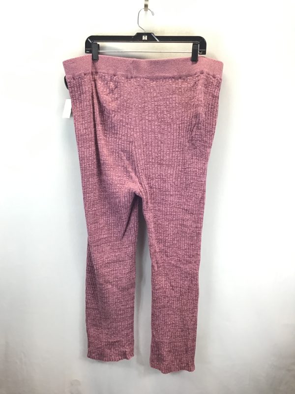 Pants Other By Ava & Viv In Pink, Size: 1x Online now