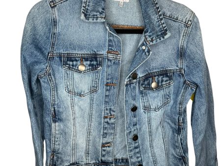 Jacket Denim By Tobi In Blue Denim, Size: Xs Online Sale