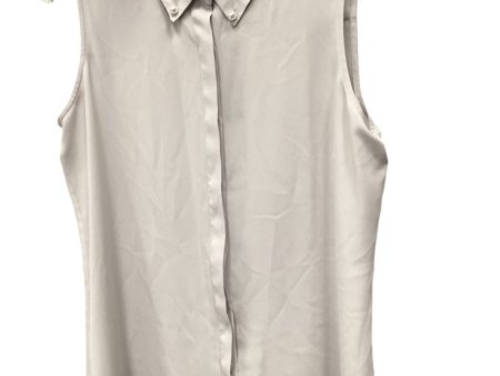 Top Sleeveless By Karl Lagerfeld In Grey, Size: S Supply