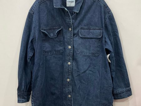 Jacket Denim By Old Navy In Denim, Size: Xl Fashion