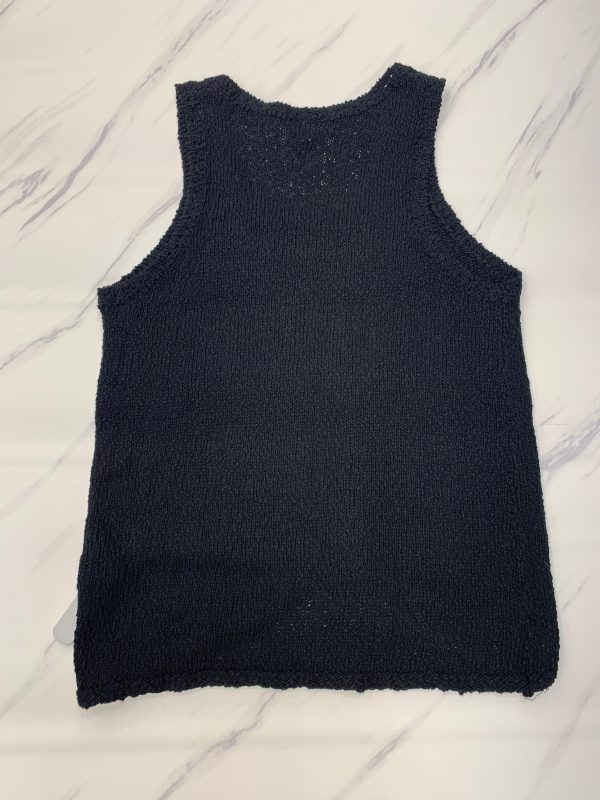 Top Sleeveless By Loft In Black, Size: Petite L For Discount