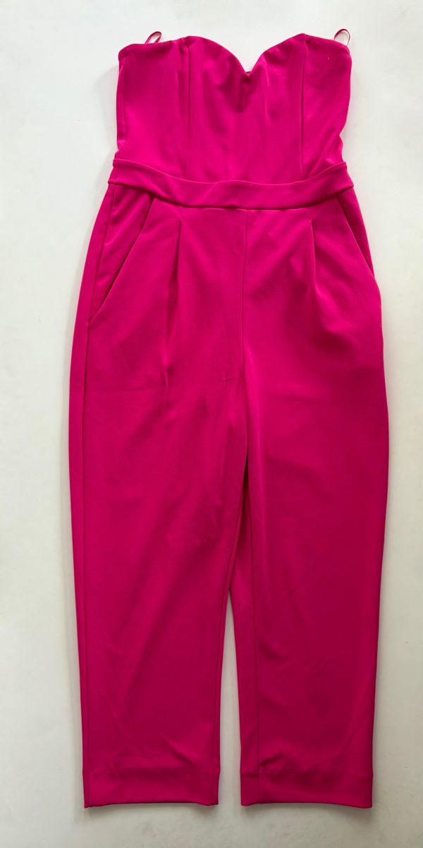 Jumpsuit By Express In Hot Pink, Size: S Online Sale