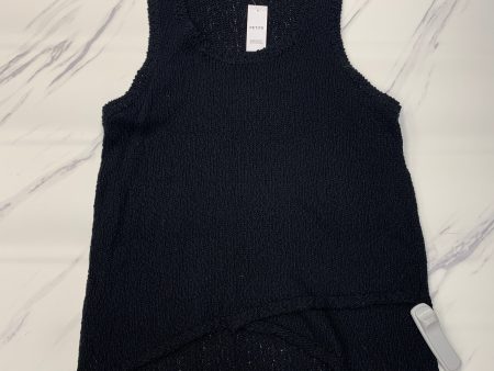 Top Sleeveless By Loft In Black, Size: Petite L For Discount