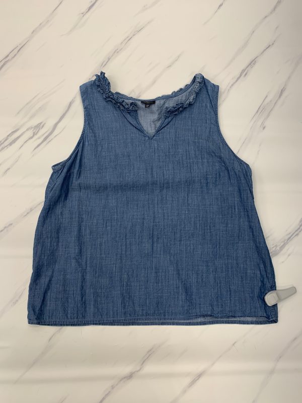 Top Sleeveless Basic By Talbots, Size: Petite   Xl Hot on Sale