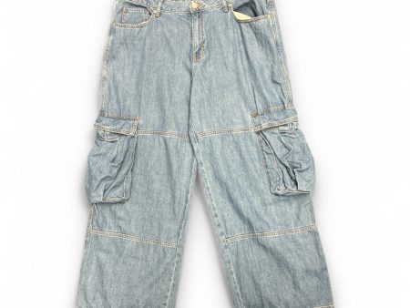 Pants Cargo & Utility By Wild Fable In Blue Denim, Size: 14 Supply