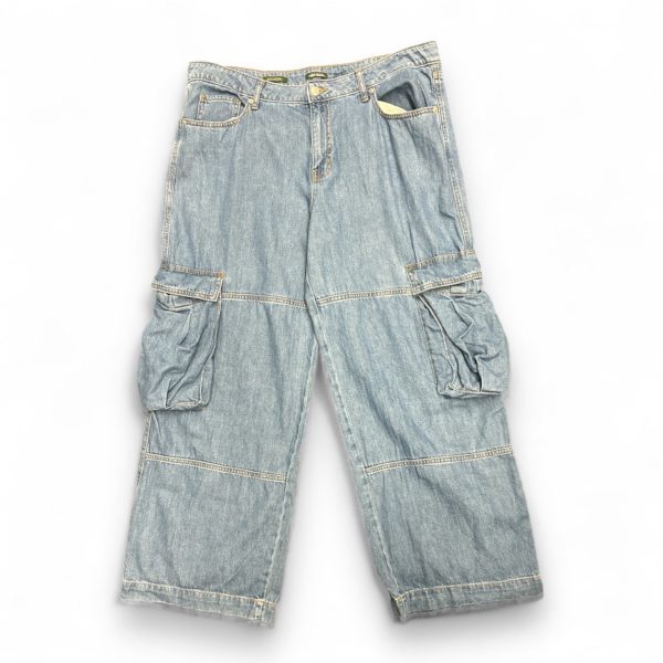 Pants Cargo & Utility By Wild Fable In Blue Denim, Size: 14 Supply