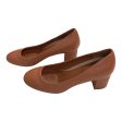 Shoes Heels Block By Aerosoles In Brown, Size: 9 Sale