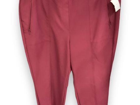 Pants Other By Lane Bryant In Red, Size: 18 For Discount