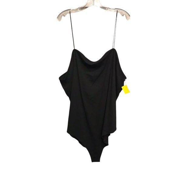 Bodysuit By Wild Fable In Black, Size:4X on Sale