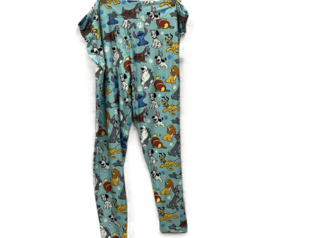 Pants Lounge By Disney Store In Blue, Size: 2x For Sale