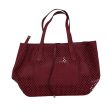 Tote By Clothes Mentor In Red, Size:Medium Fashion