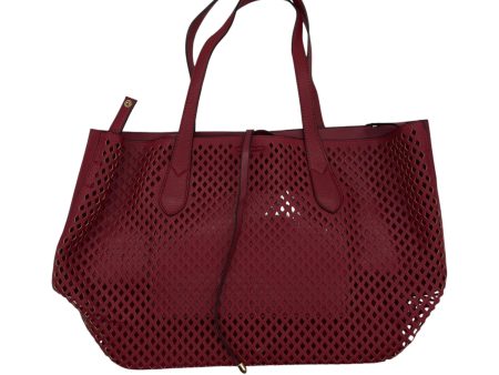 Tote By Clothes Mentor In Red, Size:Medium Fashion