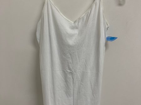 Top Sleeveless By Cabi In White, Size: M Cheap