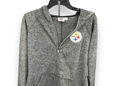 Athletic Jacket By Nfl In Black, Size: Xl Online now